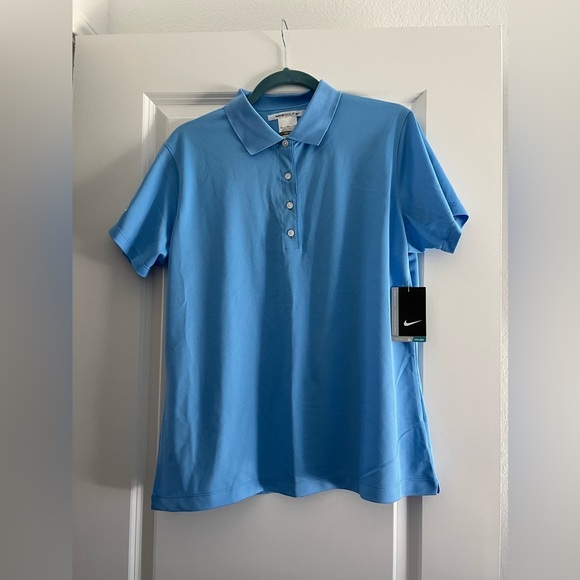 Nike Golf Women’s Polo XL NWT Bubly Blue - Picture 1 of 3